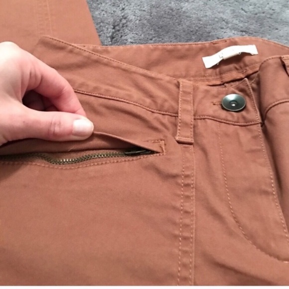 LOFT New Brown Skinny Jeans 2/27” - Picture 5 of 5